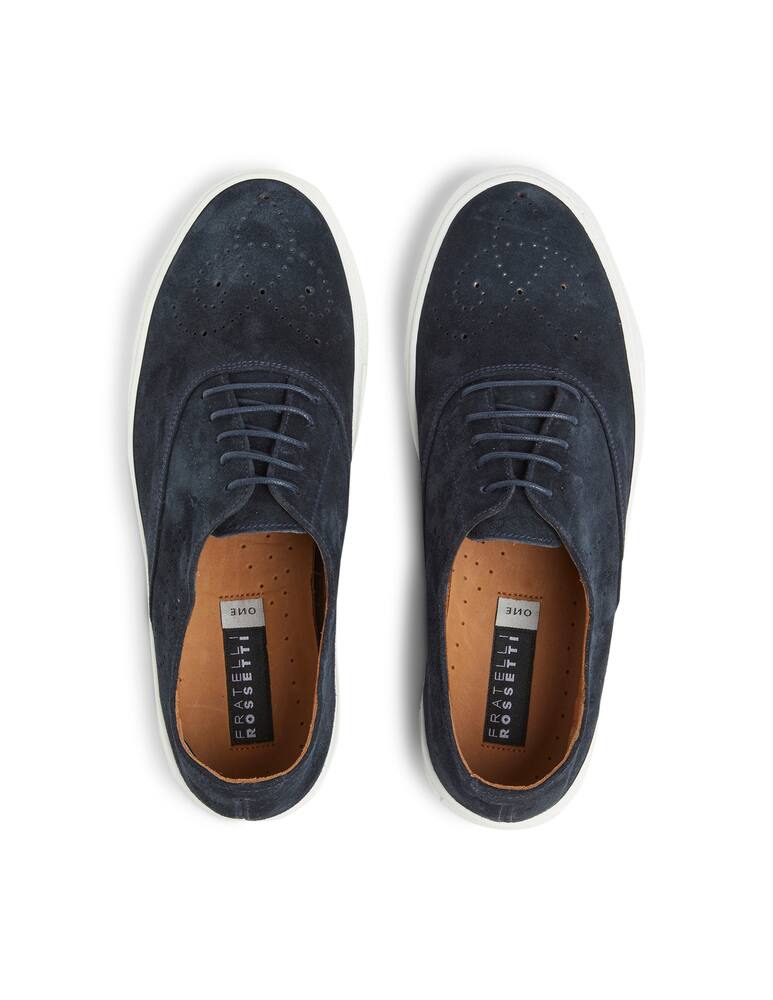 rinascente Fratelli Rossetti Sneakers hobo no lacci suede - blu