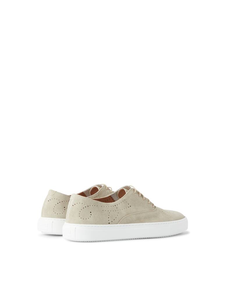 rinascente Fratelli Rossetti No laces hobo suede sneakers - beige