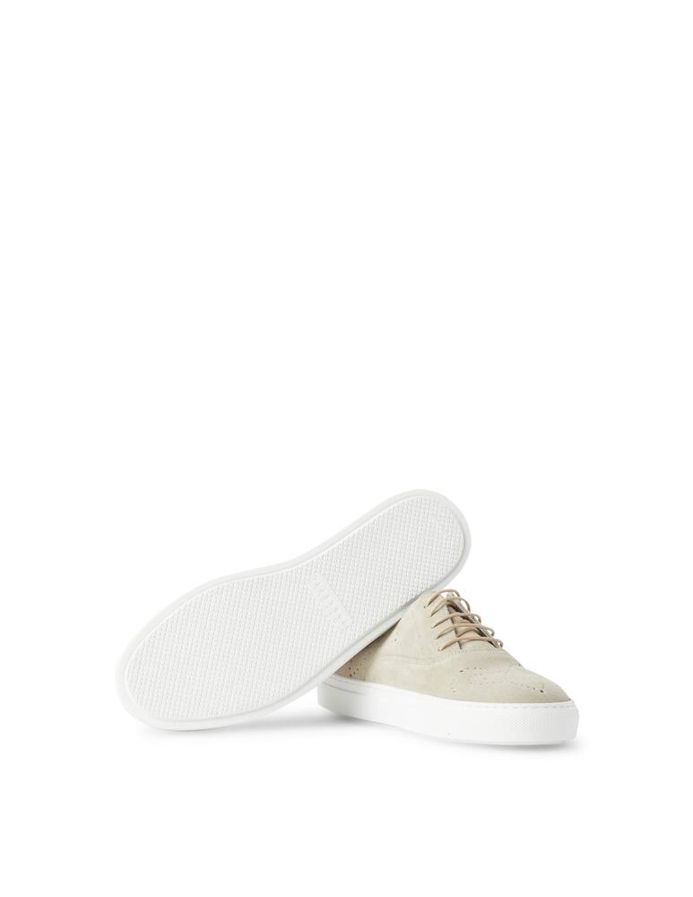 rinascente Fratelli Rossetti No laces hobo suede sneakers - beige