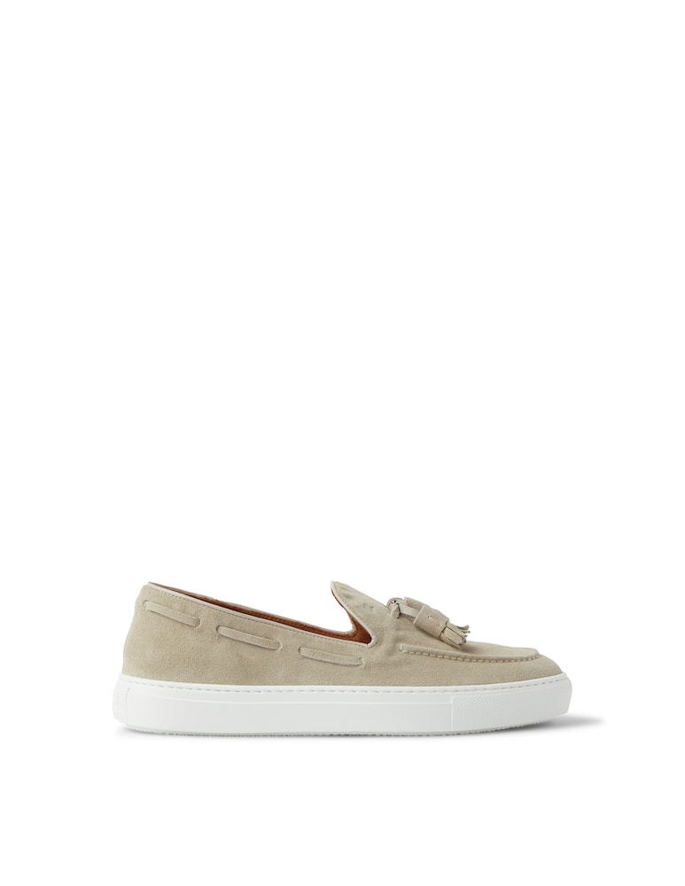 Fratelli Rossetti Suede brera loafers - beige - picture 1 Fratelli Rossetti Suede brera loafers - beige - picture 1