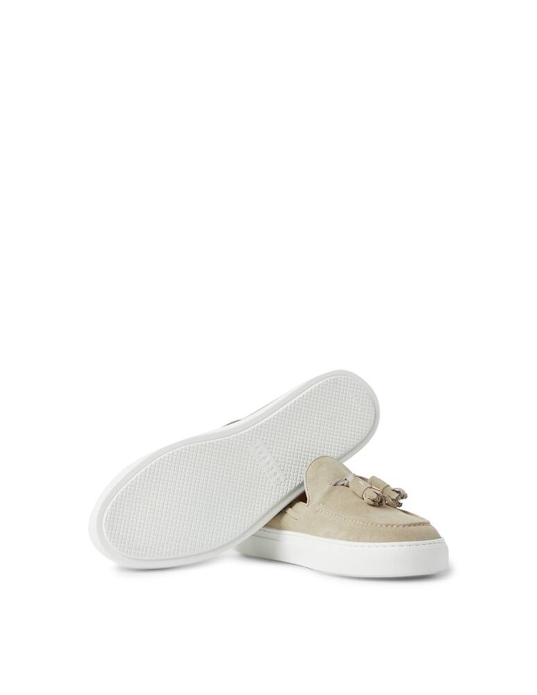 rinascente Fratelli Rossetti Mocassino brera suede - beige