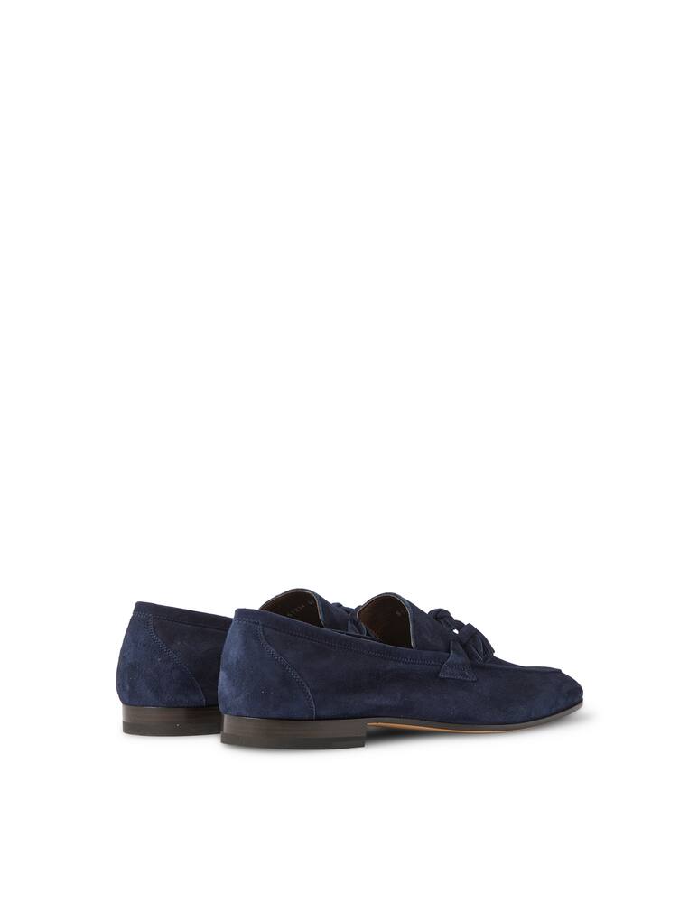 rinascente Fratelli Rossetti Mocassino  estate suede - blu