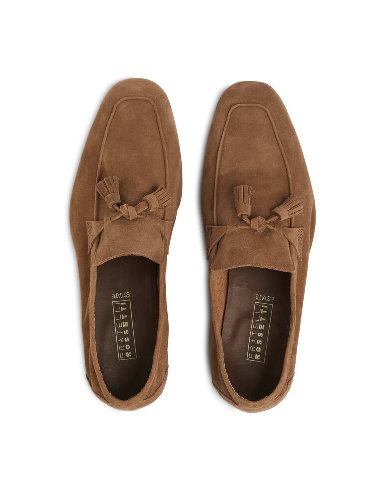 rinascente Fratelli Rossetti Mocassino  estate suede - marrone