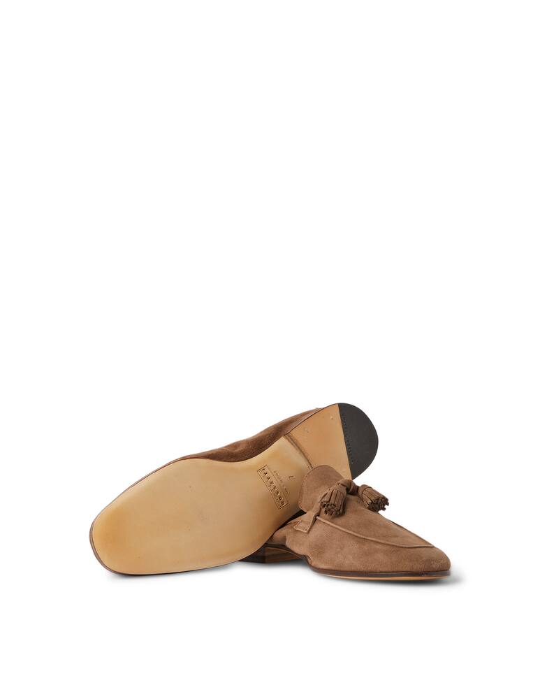 rinascente Fratelli Rossetti Mocassino  estate suede - marrone