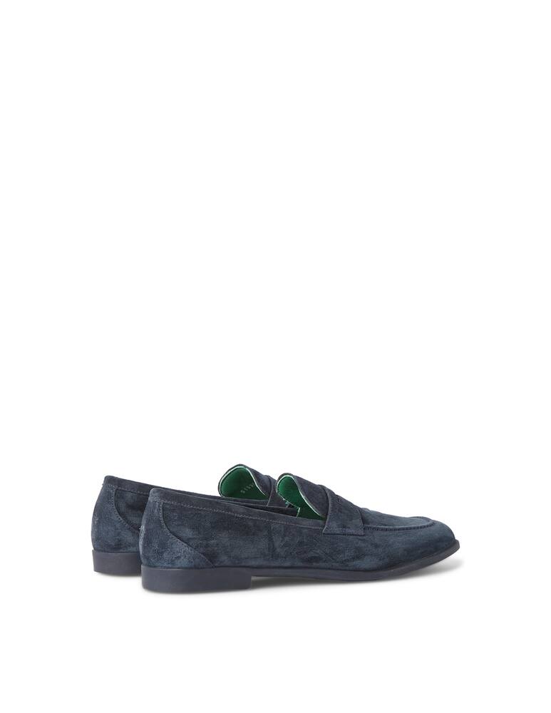 rinascente Fratelli Rossetti Mocassino suede yacht - blu