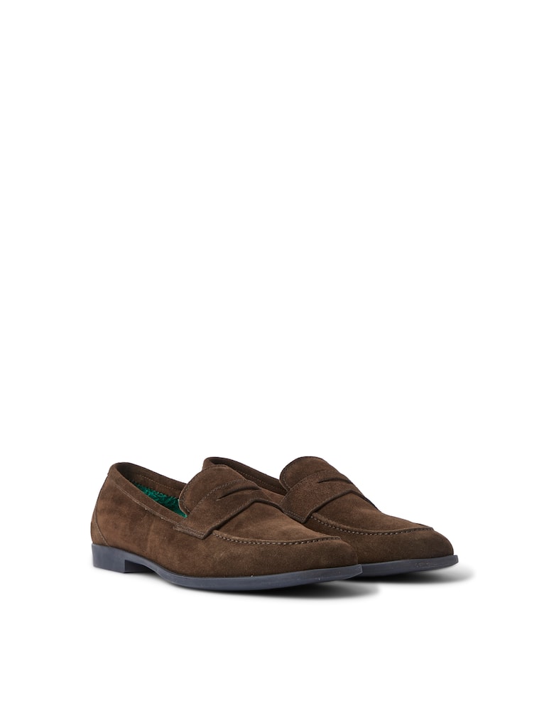 rinascente Fratelli Rossetti Mocassino suede yacht - marrone