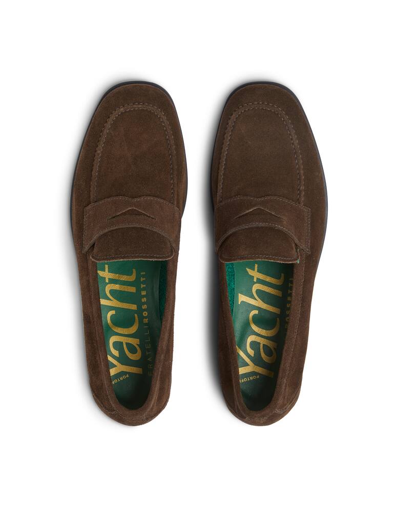 rinascente Fratelli Rossetti Mocassino suede yacht - marrone