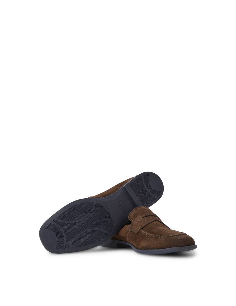 rinascente Fratelli Rossetti Mocassino suede yacht - marrone