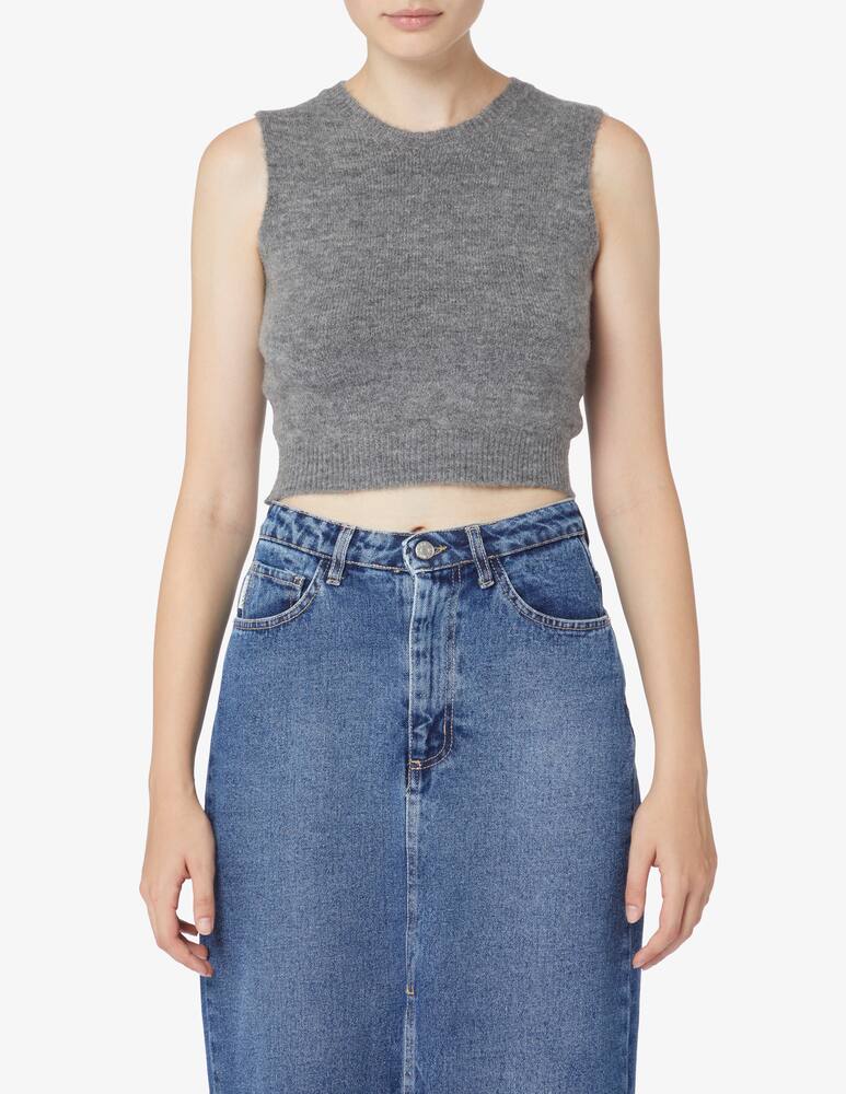 rinascente Rinascente Collection Pink Label Cropped sleeveless top