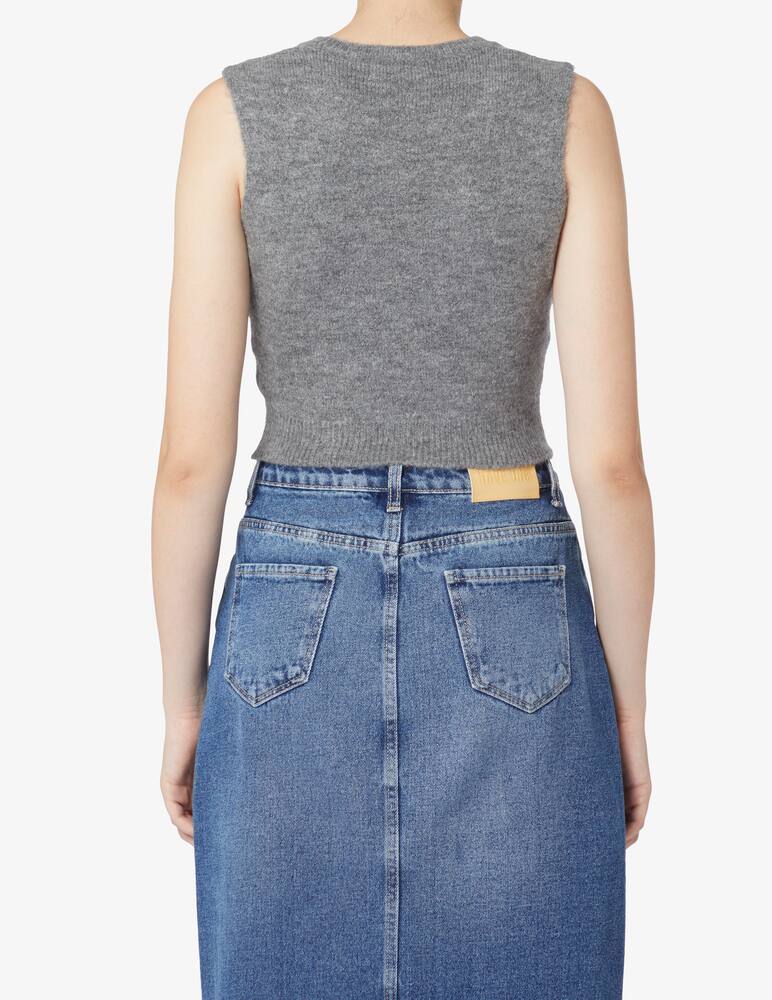 rinascente Rinascente Collection Pink Label Cropped sleeveless top