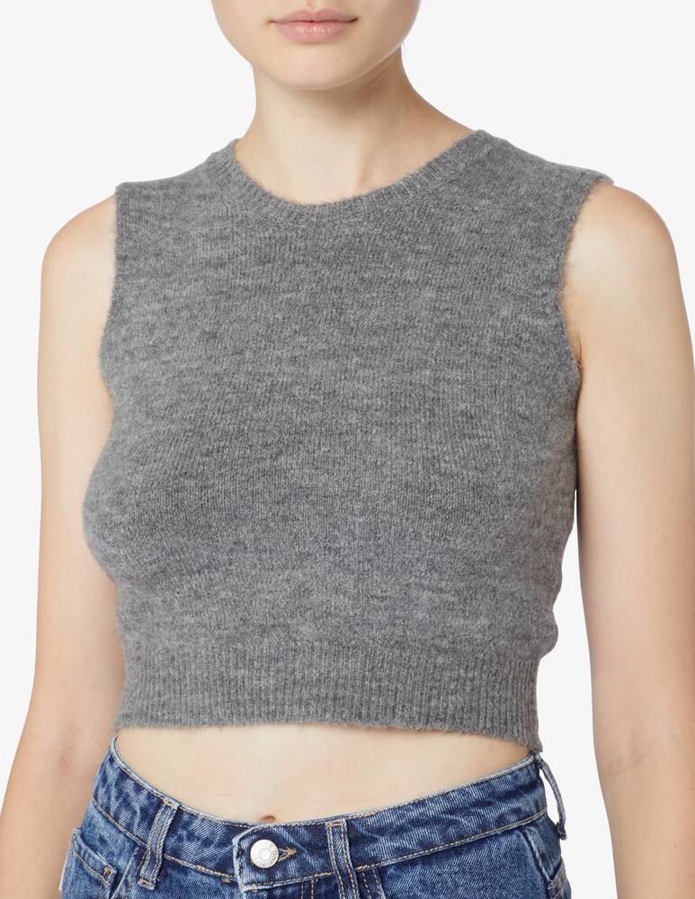 rinascente Rinascente Collection Pink Label Cropped sleeveless top