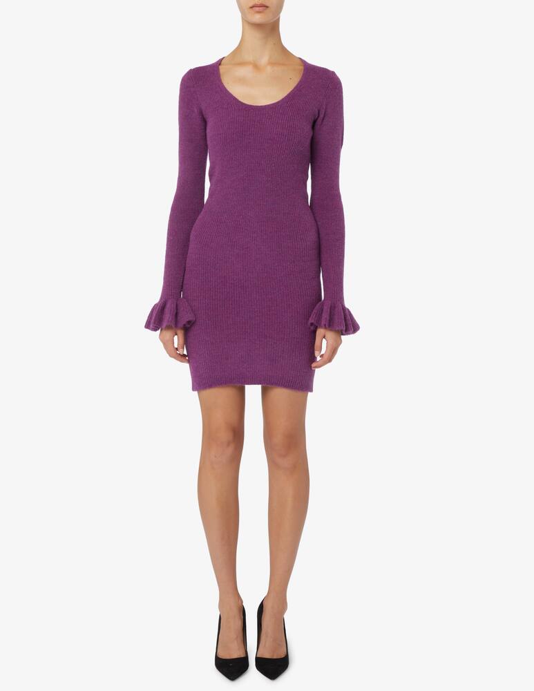 rinascente Rinascente Collection Pink Label V-neck ruffle dress