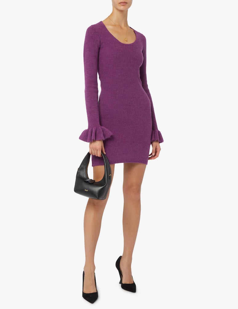 rinascente Rinascente Collection Pink Label V-neck ruffle dress