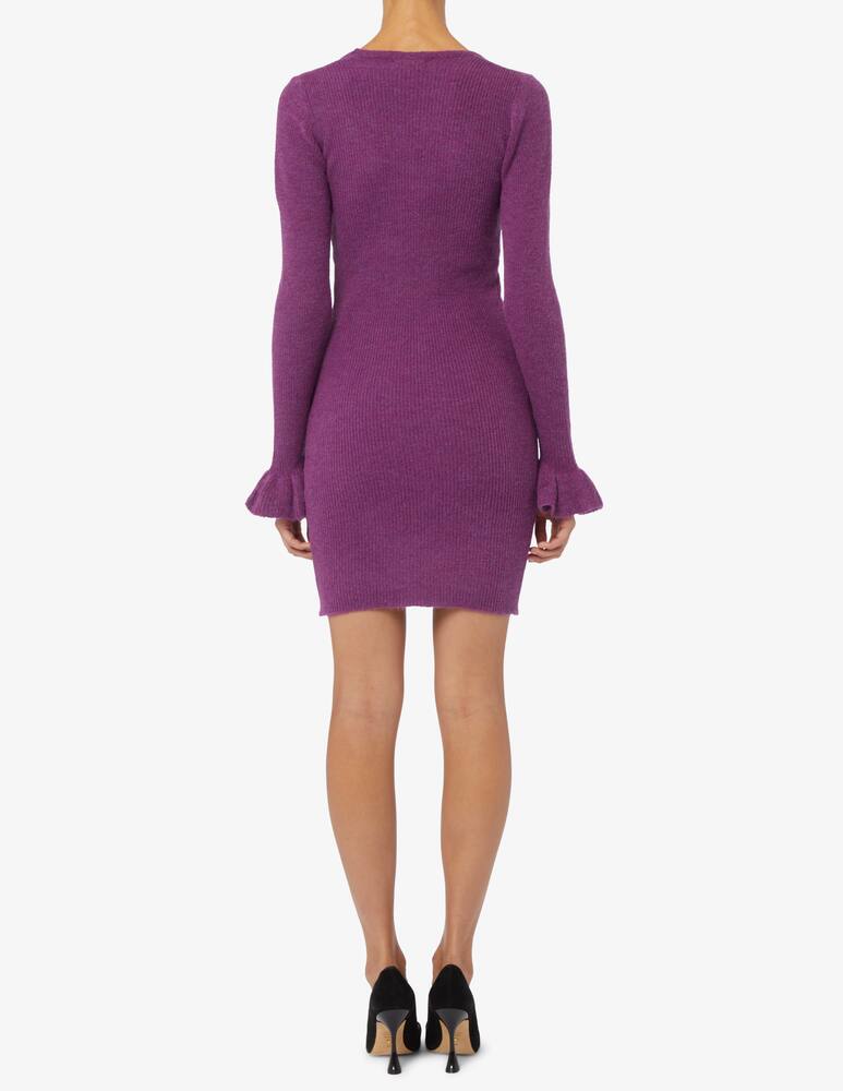 rinascente Rinascente Collection Pink Label V-neck ruffle dress