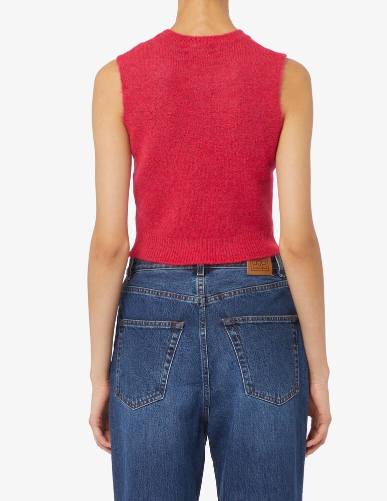 Rinascente Collection Pink Label Gilet crop rasato - immagine 3 Rinascente Collection Pink Label Gilet crop rasato - immagine 3