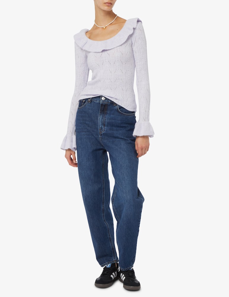 rinascente Rinascente Collection Pink Label Maglione a manica lunga scollo dietro