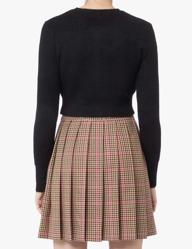 rinascente Rinascente Collection Pink Label Cropped Korean cardigan