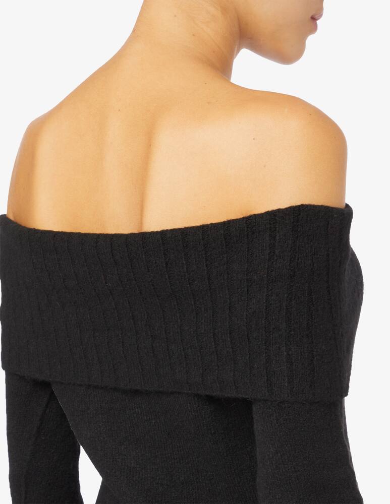 rinascente Rinascente Collection Pink Label Off-shoulder mini dress