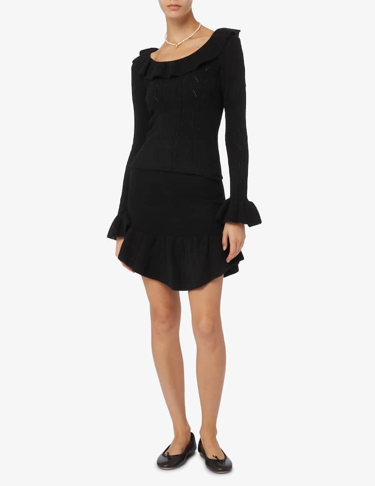 rinascente Rinascente Collection Pink Label Maglione a manica lunga scollo dietro