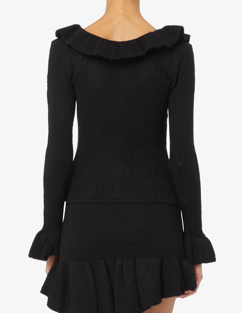 rinascente Rinascente Collection Pink Label Maglione a manica lunga scollo dietro