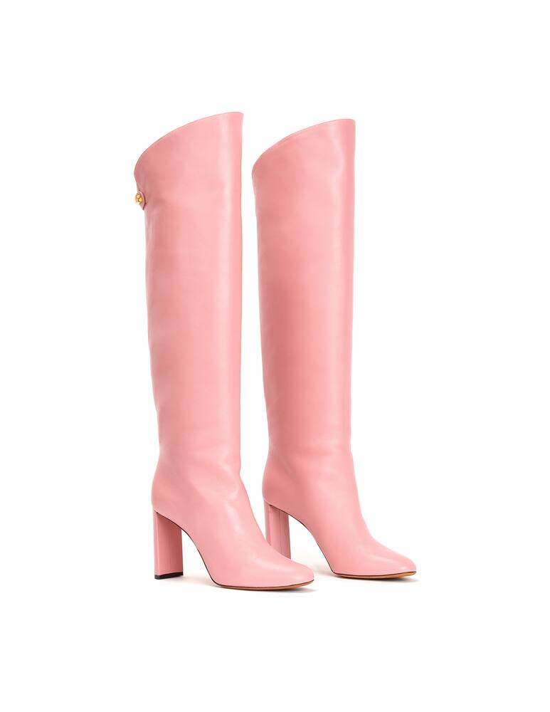rinascente Maison Skorpios Stivali al ginocchio in pelle Adriana - rosa