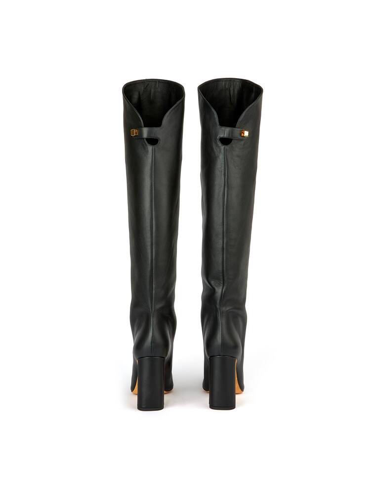rinascente Maison Skorpios Stivali al ginocchio in pelle Adriana - nero
