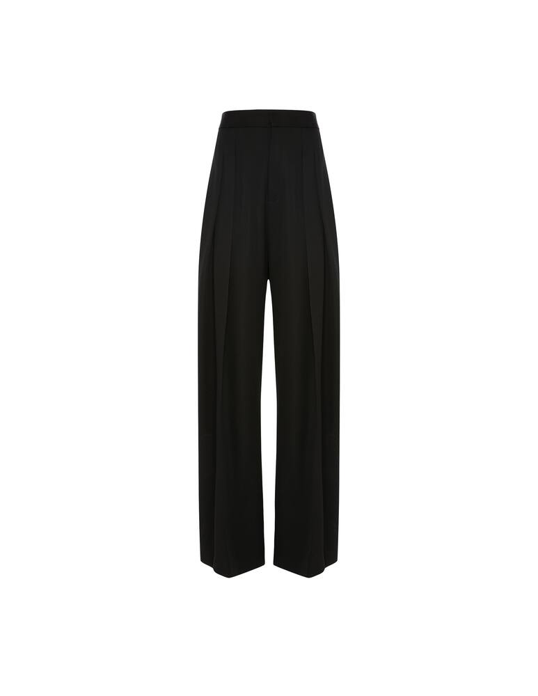 rinascente JW Anderson Buckle wide leg trousers - black