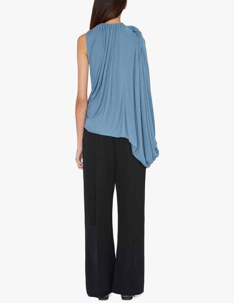 rinascente JW Anderson Buckle wide leg trousers - black