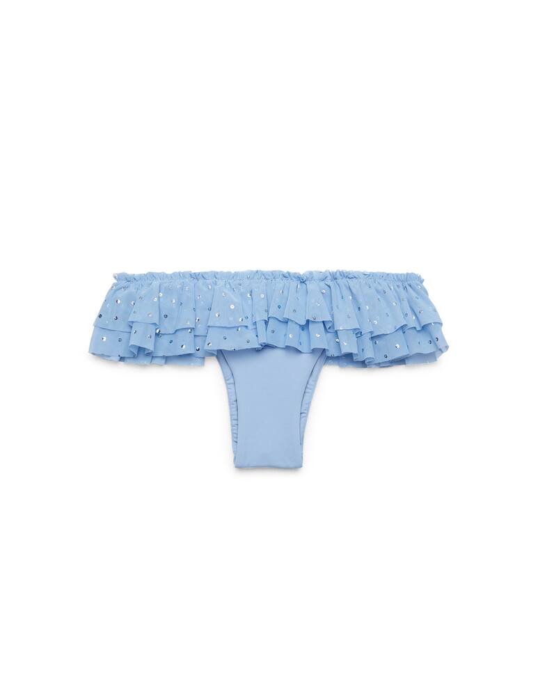 Fisico Brazilian bikini bottom with ruffles - picture 1 Fisico Brazilian bikini bottom with ruffles - picture 1