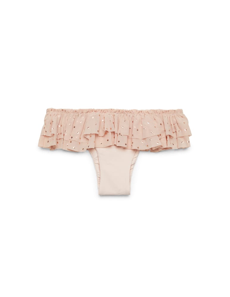 rinascente Fisico Brazilian bikini bottom with ruffles