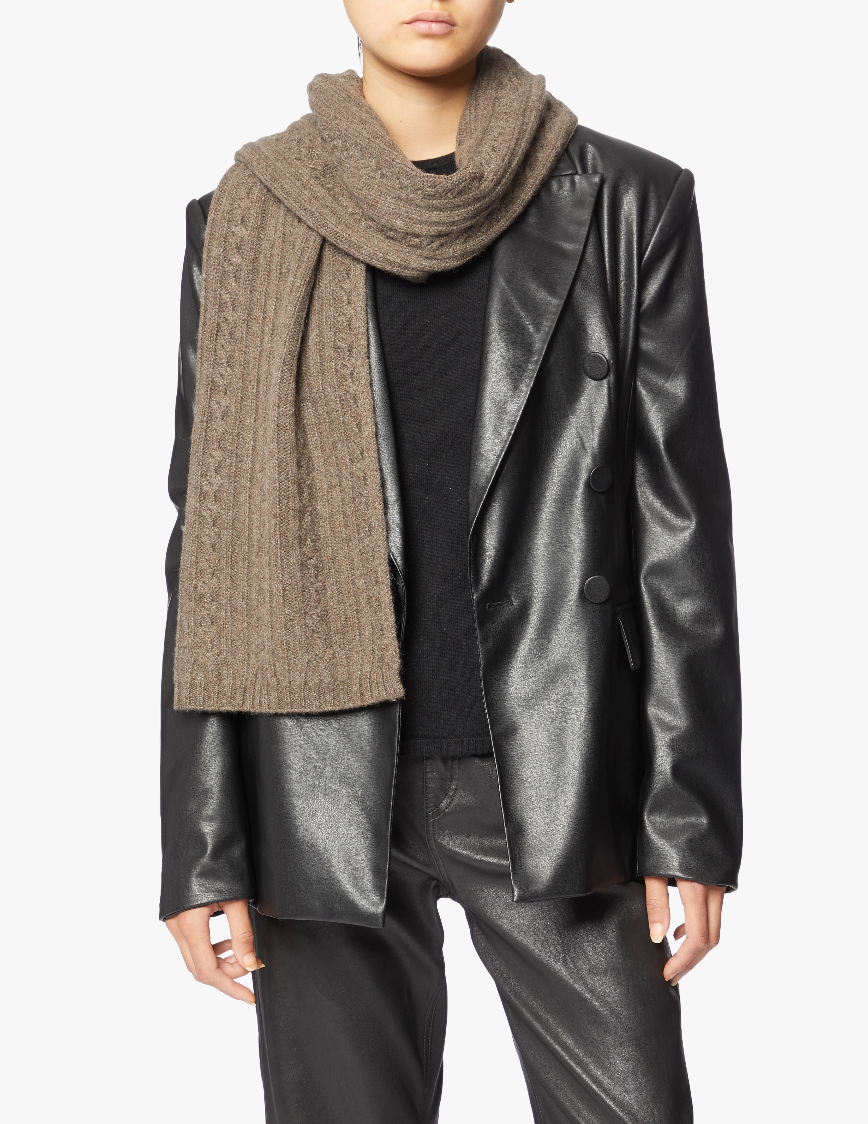 TREDICINODI Sciarpa donna mod A13201 100% cashmere MADE IN ITALY