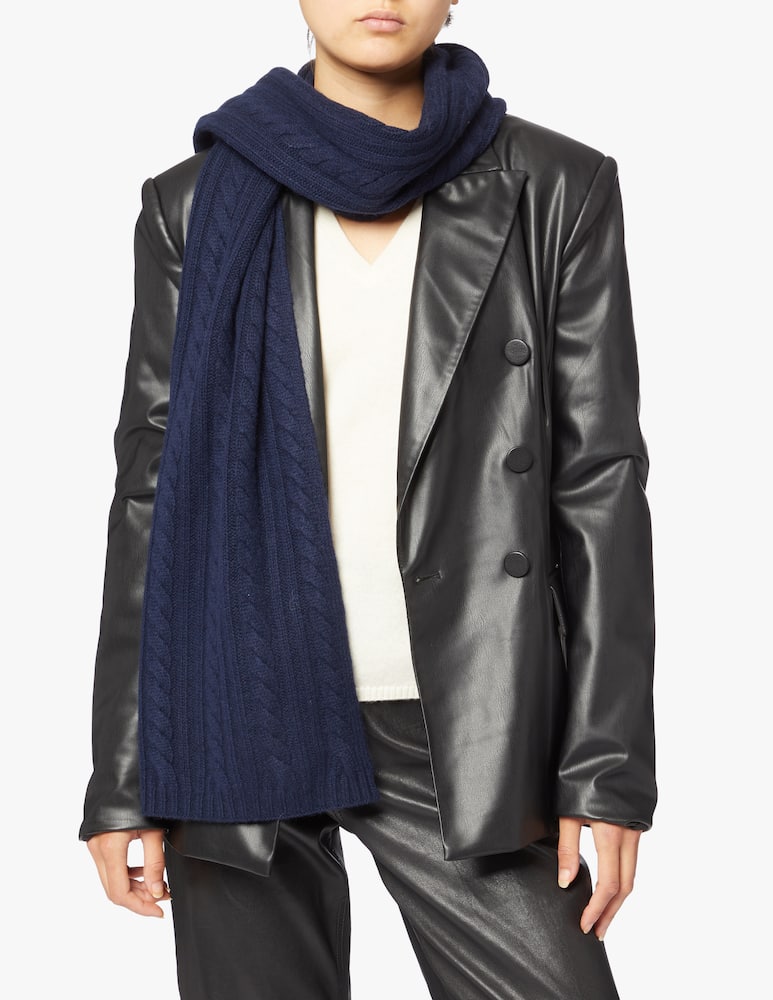 rinascente Pure Cashmere Sciarpa treccia in cashmere