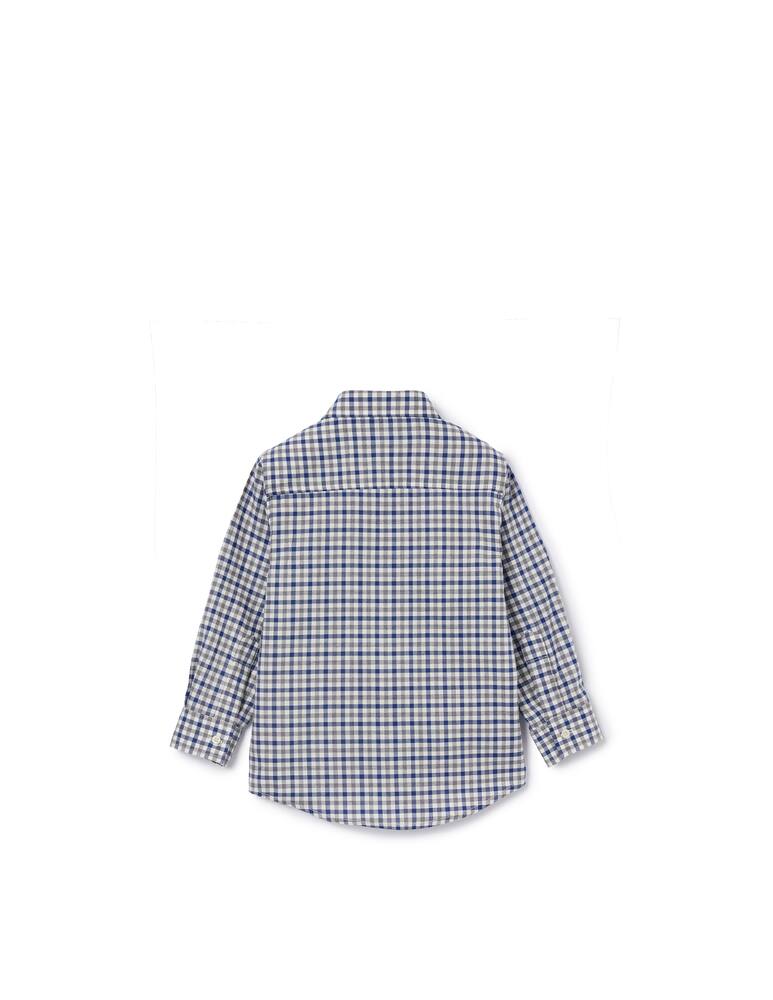 Il Gufo Checked cotton shirt - picture 2