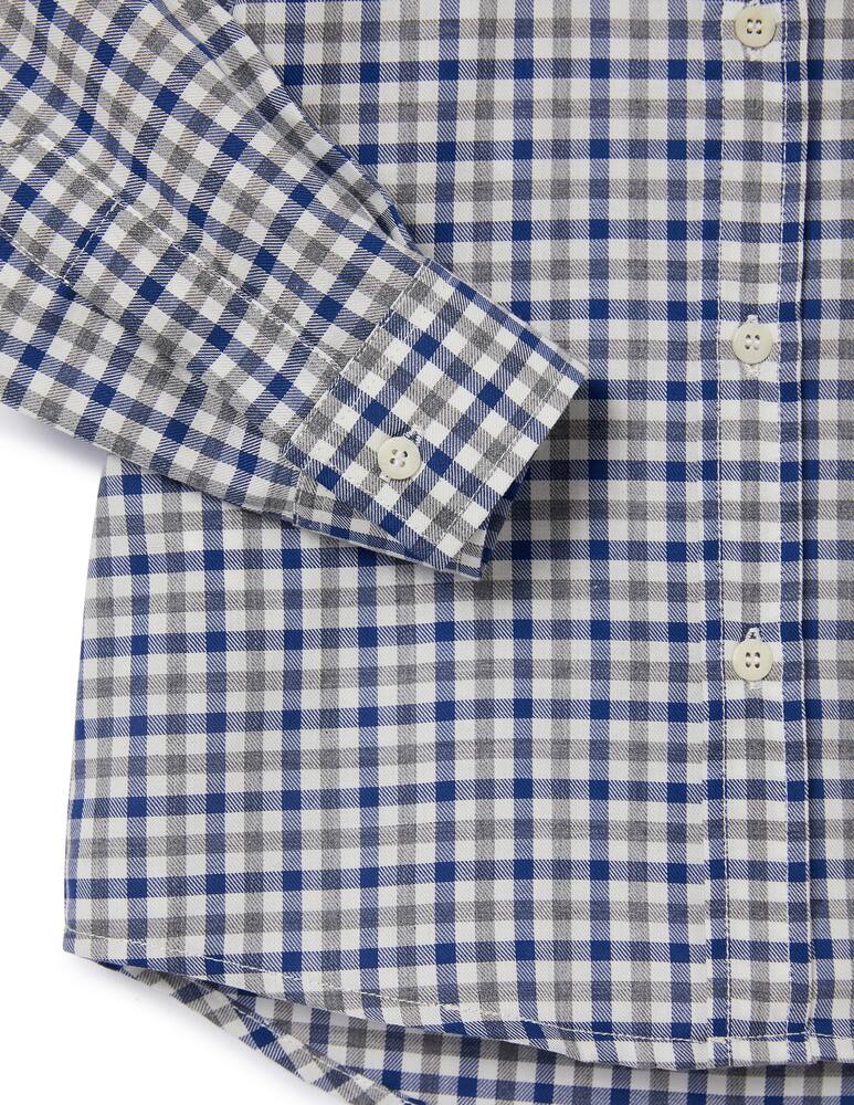 rinascente Il Gufo Checked cotton shirt