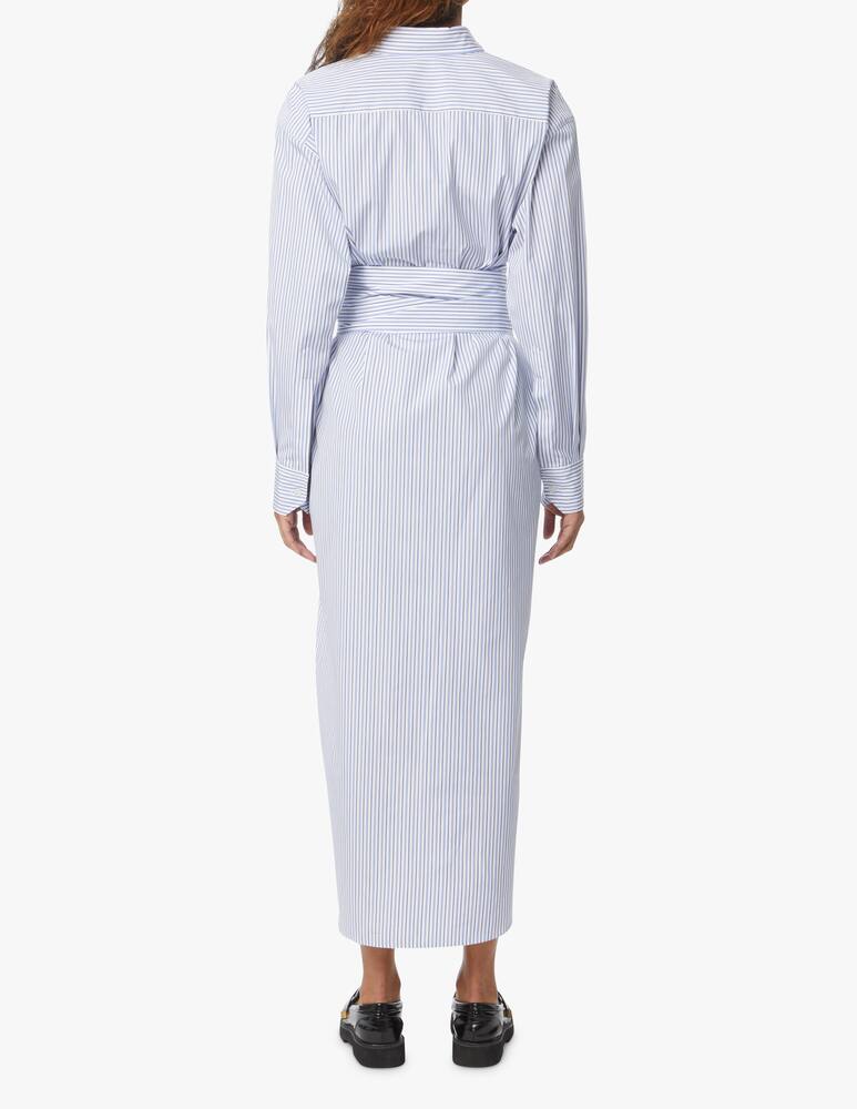 rinascente Plan C Abito chemisier maxi - azzurro