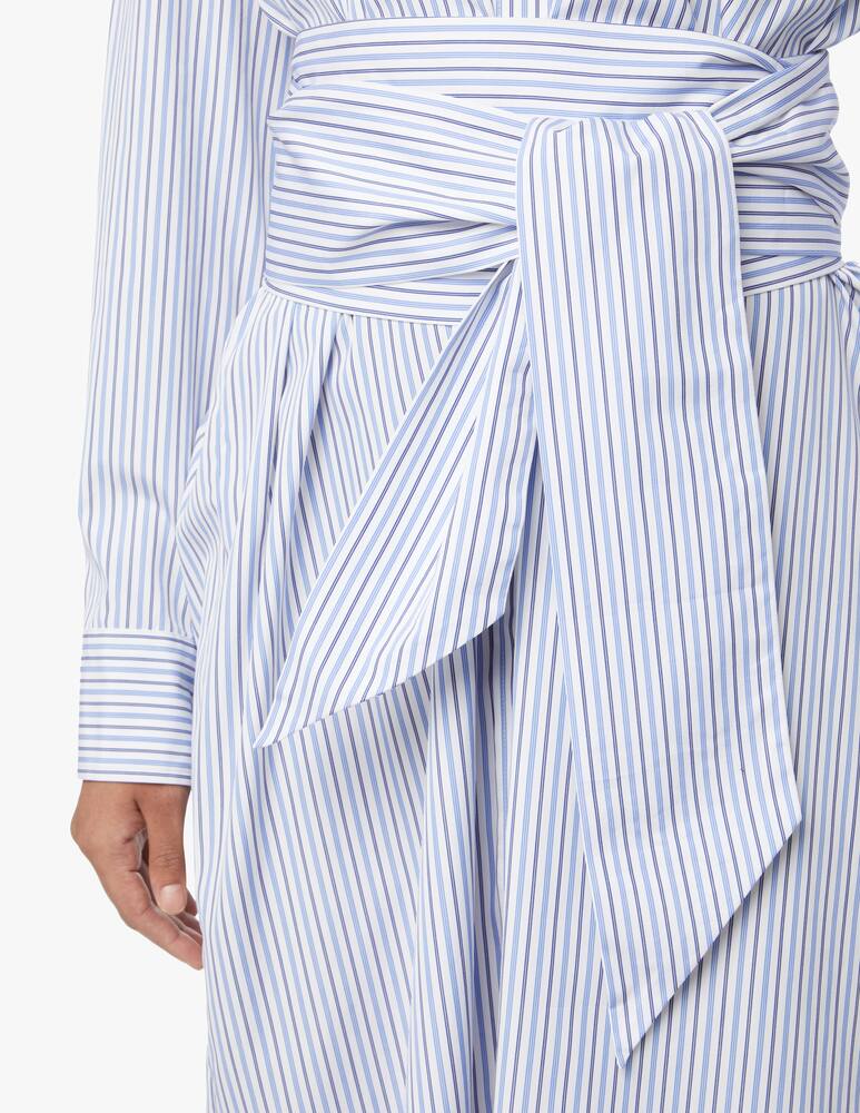 rinascente Plan C Abito chemisier maxi - azzurro