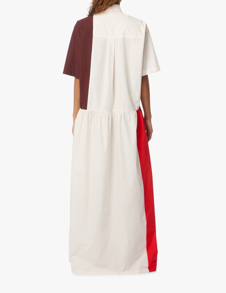 rinascente Plan C Vestito in cotone lungo - beige