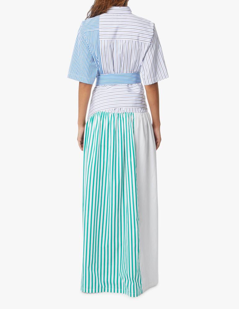 rinascente Plan C Short sleeved dress - light blue