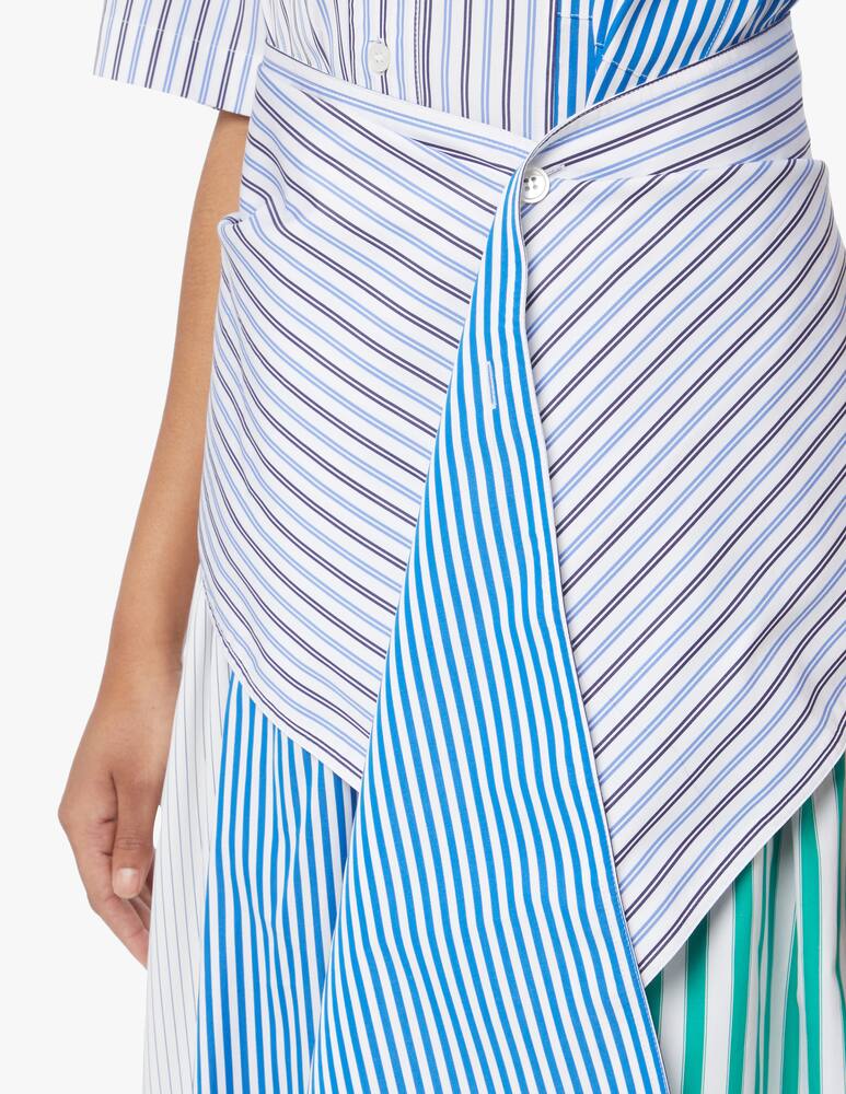 rinascente Plan C Short sleeved dress - light blue