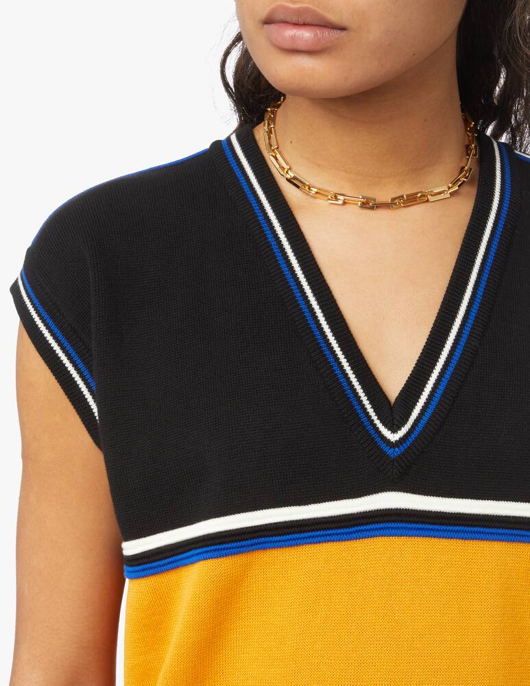 rinascente Plan C Sleeveless cotton top - Orange