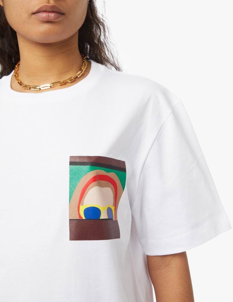 rinascente Plan C T-shirt in cotone - bianco