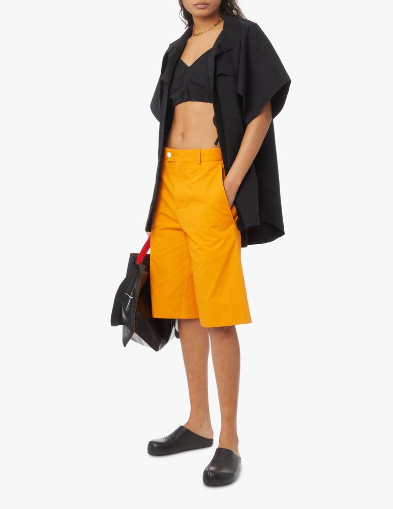 rinascente Plan C Crop top senza maniche - nero