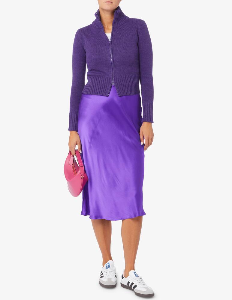 rinascente Rinascente Collection Pink Label Ribbed zip cardigan