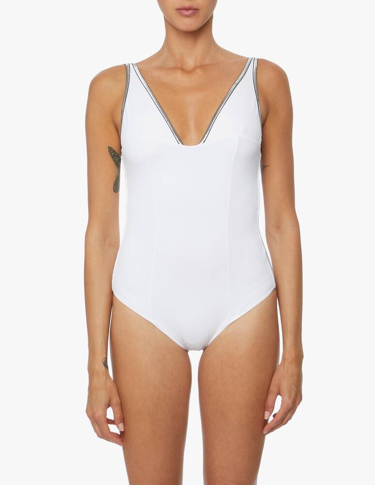 rinascente Fisico Costume intero con inserto silver