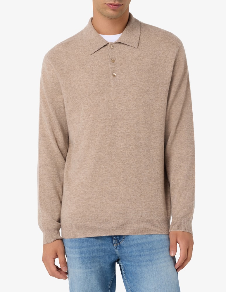 rinascente Pure Cashmere Cashmere polo shirt