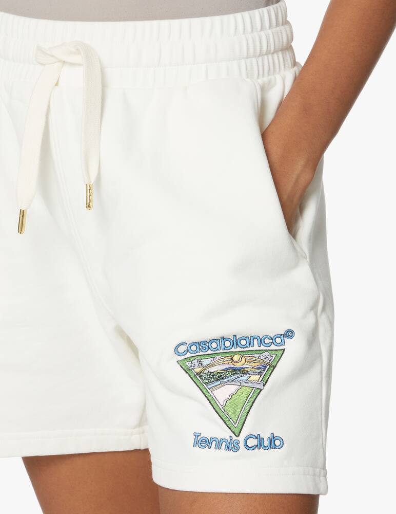 rinascente Casablanca Cotton shorts - white