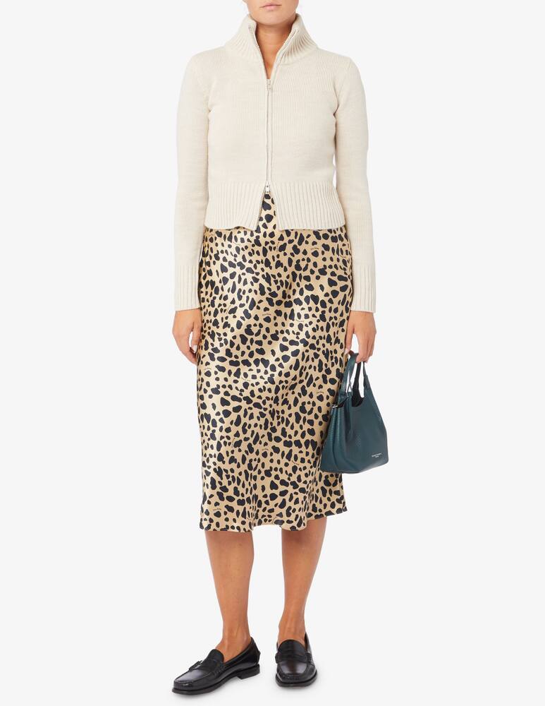 rinascente Rinascente Collection Pink Label Ribbed zip cardigan