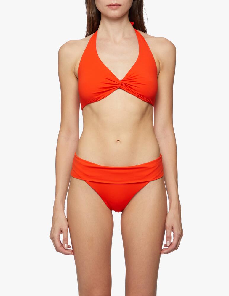 rinascente Fisico Bikini top with cross handkerchief
