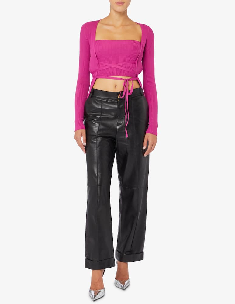 rinascente Rinascente Collection Pink Label Top fascia costina