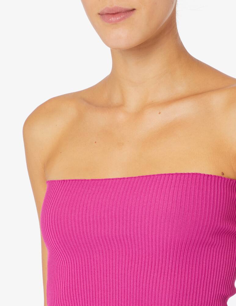 Rinascente Collection Pink Label Top fascia costina - immagine 4 Rinascente Collection Pink Label Top fascia costina - immagine 4